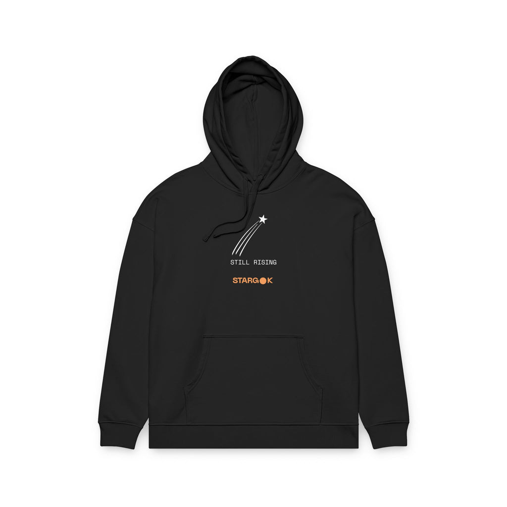 Shooting Star "Still Rising" Hoodie — Organic Relaxed Pullover