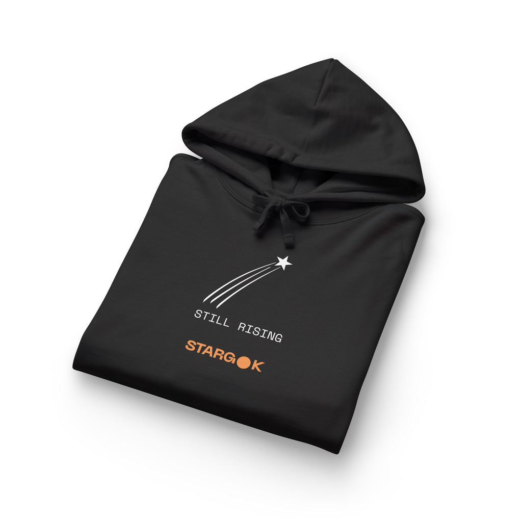 Shooting Star "Still Rising" Hoodie — Organic Relaxed Pullover